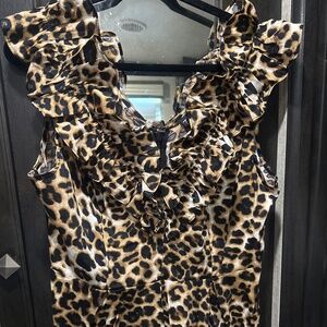 Leopard Blouse